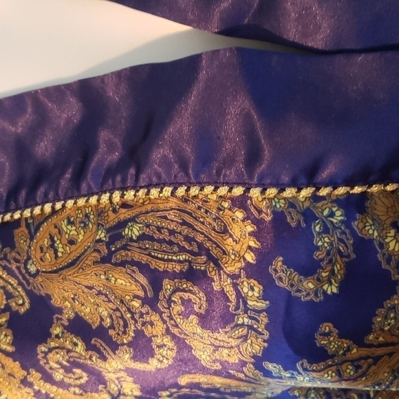 VINTAGE BATHROBE PAISLEY KATHRYN - Picture 2 of 7